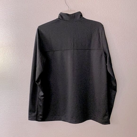 LANDS’ END outfitters quarter zip long sleeve textured/patterned shirt UNISEX - Picture 2 of 10